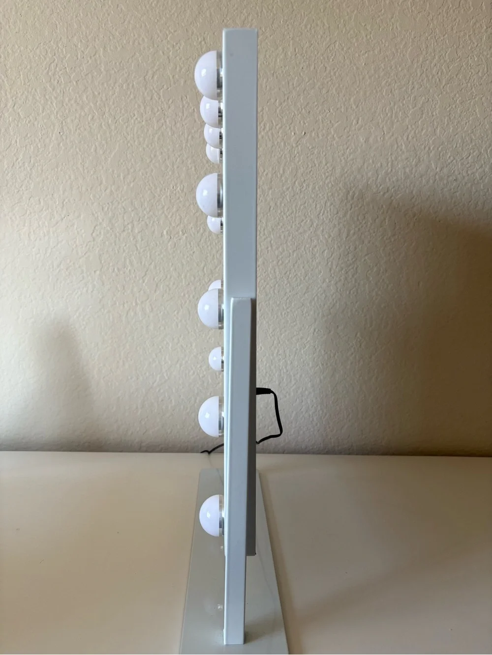 Illuminated Vanity Mirror in White by Impressions Vanity